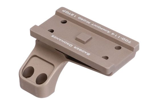 Badger Ordnance 34mm ring mount for Aimpoint optics.